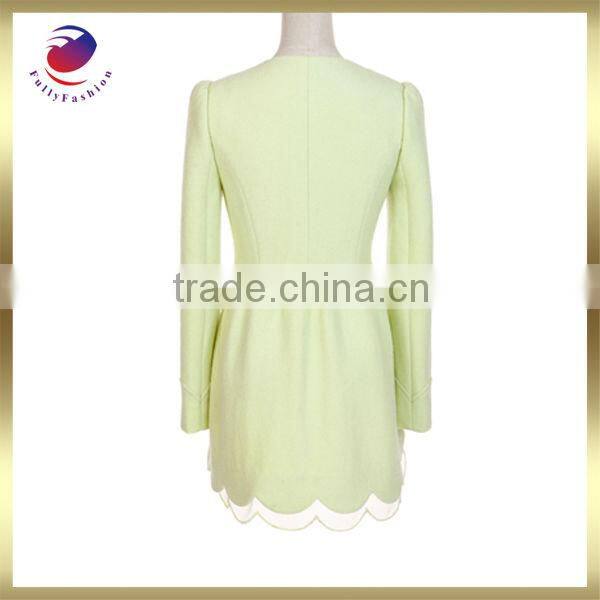 korean style fashion women coat elegant long sleeve wholesale
