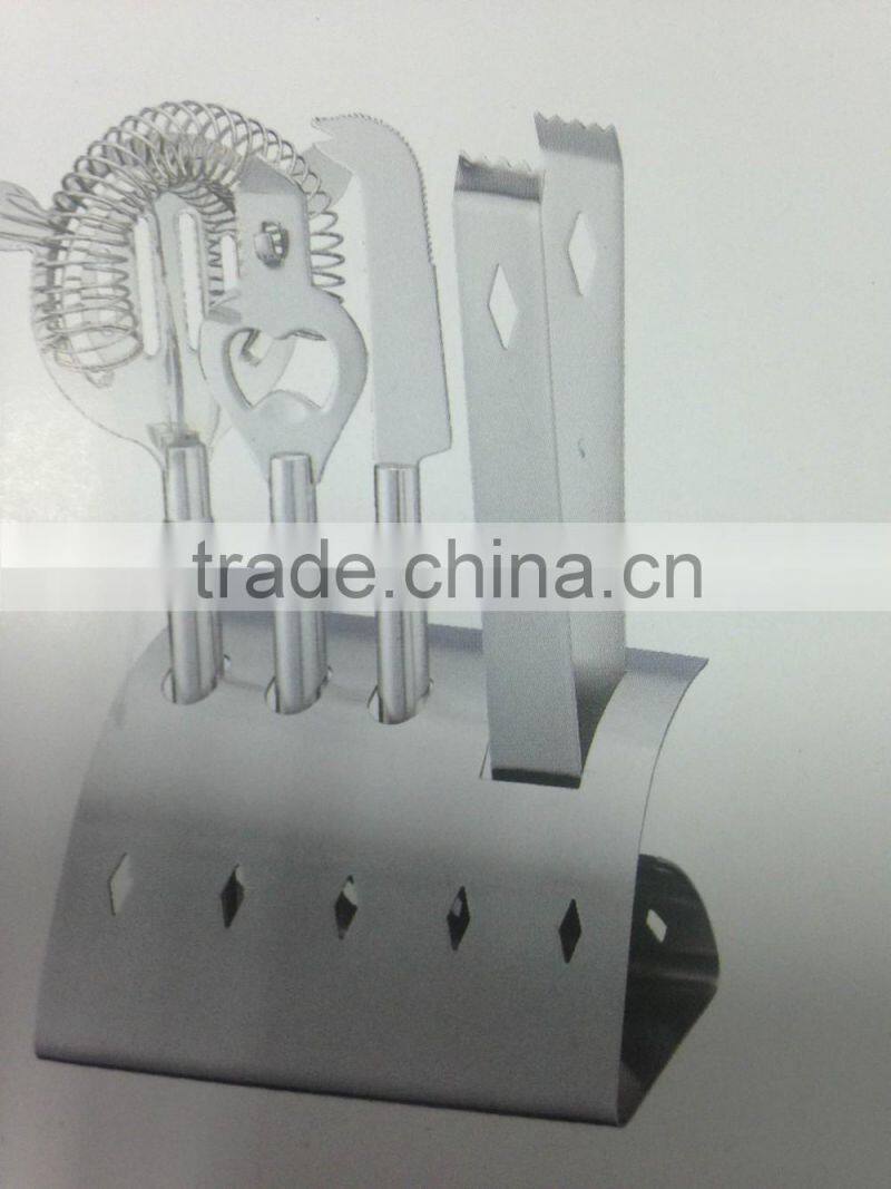 7pcs Stainless Steel Bar Tools Set