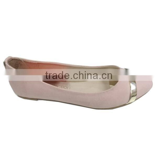 2015 comfortable &simple ballet lady woman flat shoes