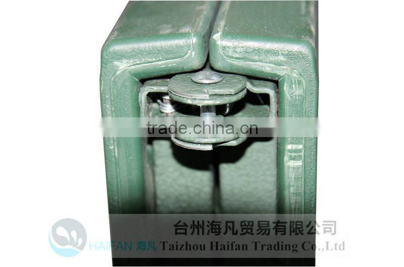 durable 122cmadjustable green troop plastic folding dining table and chair with lock/high quality plastic dining table for troop