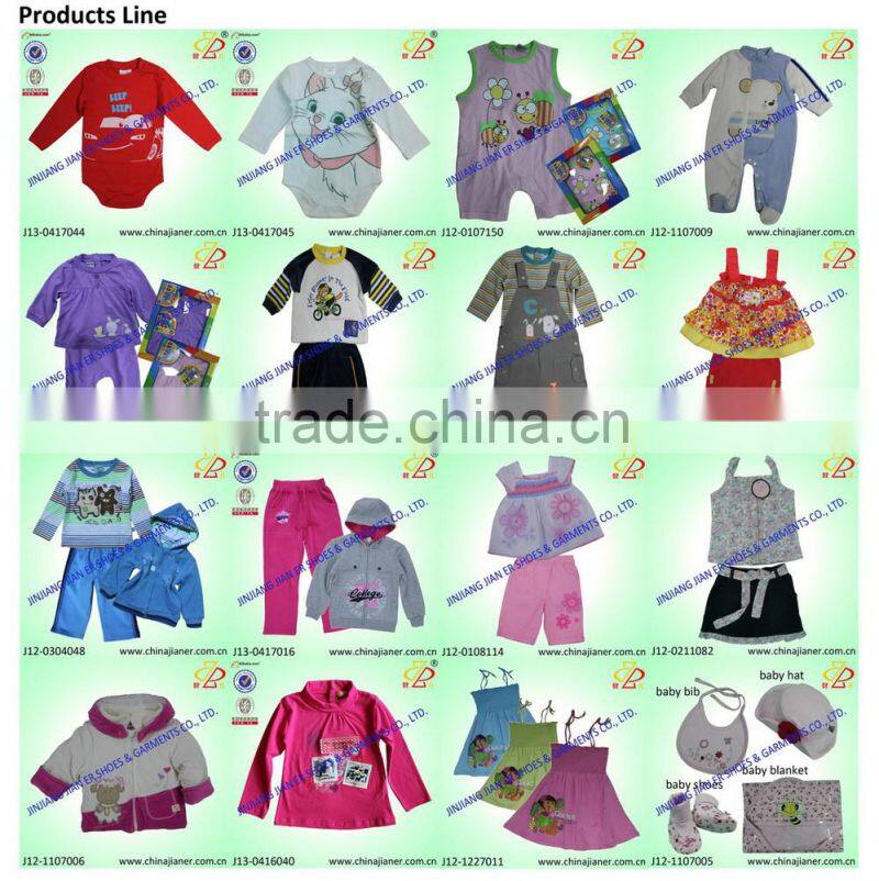 100% cotton baby bodysuit baby clothes cheap goods from china