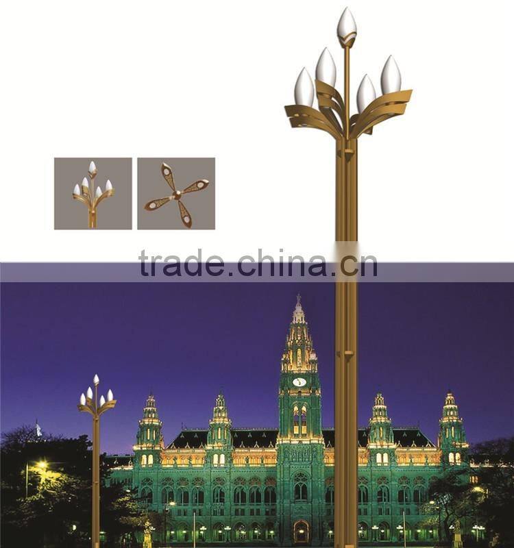 LED Street light Factory Combination lamp Delicate antique outdoor Magnolia lighting