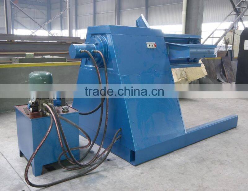 Hydraulic steel coil decoiler machine with comparetive price and high quality