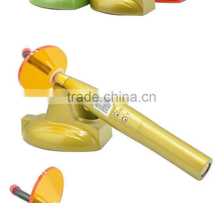 dentist clinic used battery portable oral dental curing light with blue light