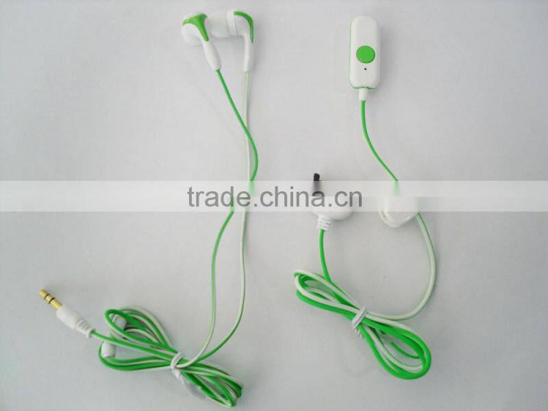 2015 cheap earphones with MIC, earphones headphones, fashion earphone