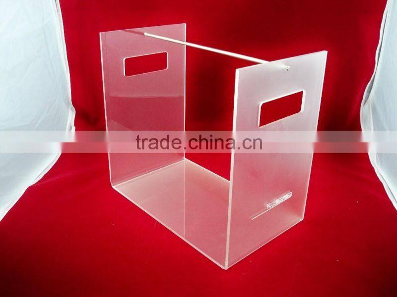 clear acrylic display stand for wholesale