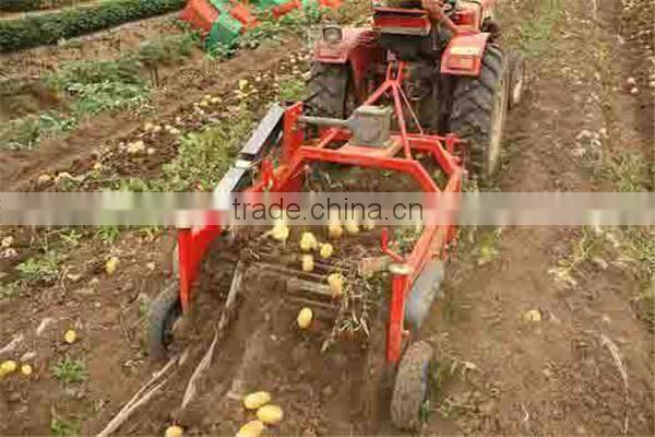 Good performance combined potato harvester,walking tractor potato