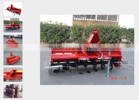 Small kubota 3-point tractor pto rotary tiller