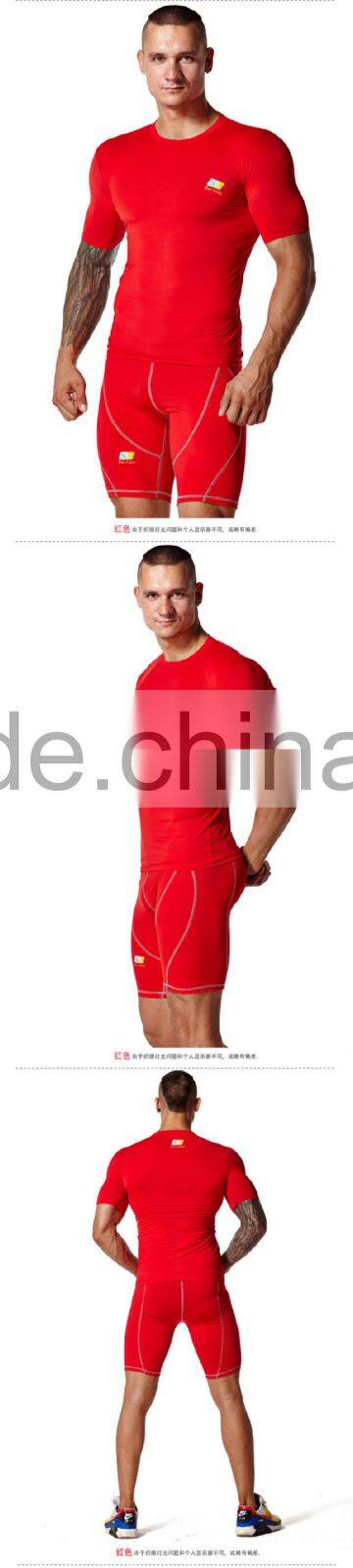 Fitness tights Bodybuilding tights Keeping Fit tights Gym tights Slim fitting wholesale Compression hot style running wear