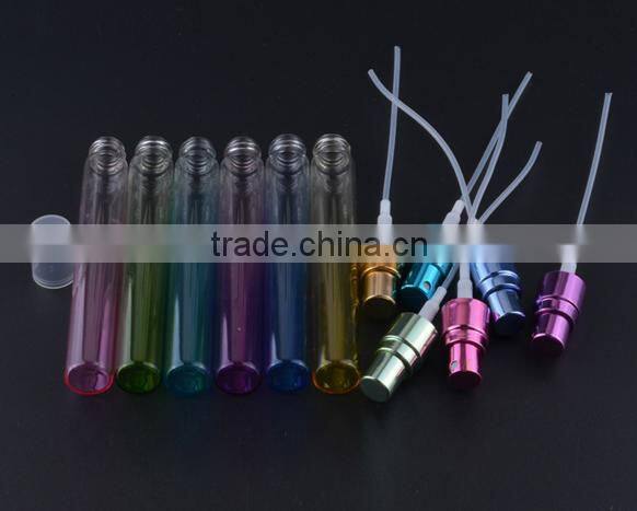 10 ml color blue glass bottle Regulation of perfume bottle