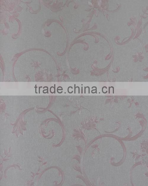 2015 new catalog pvc wallpaper for project BEY10201 cheap good qulity waterproof soundproof