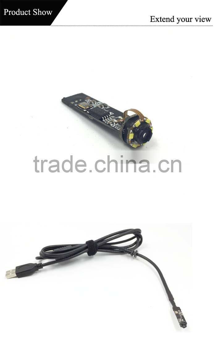 50cm~infinity focusing 0.3mp 7.0mm diameter USB Camera Module
