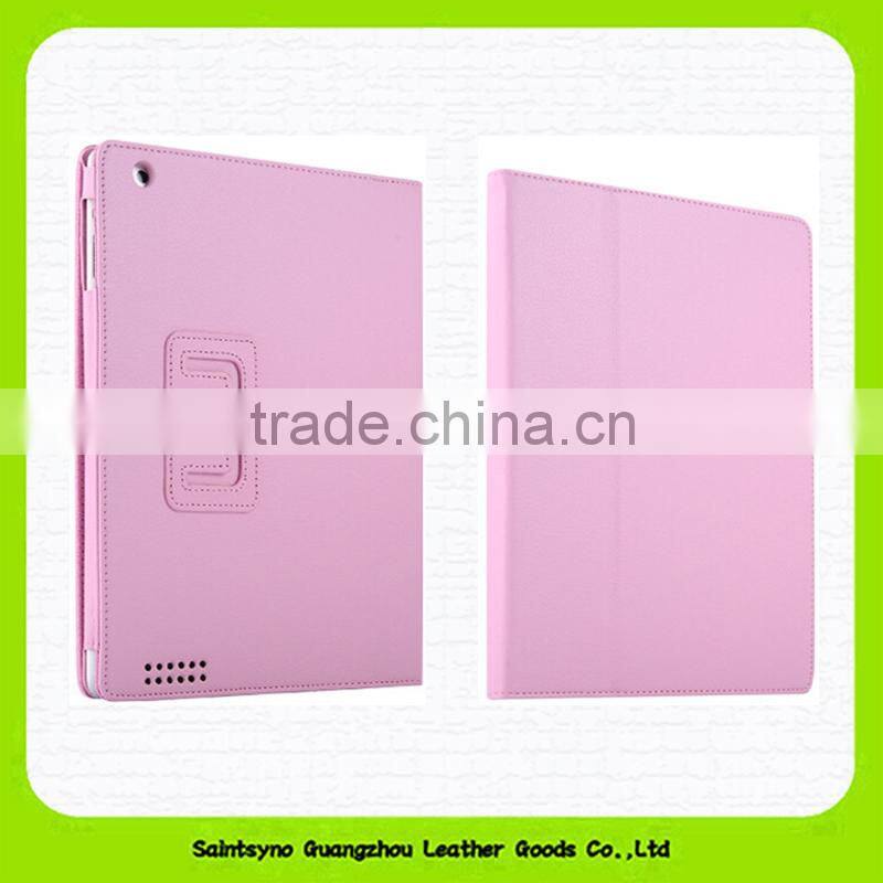 15040 Smart Cover Partner Transparent Back+Magnetic Leather Case for iPad mini Smart Cover Sleep On/Off for Apple iPad mini 3