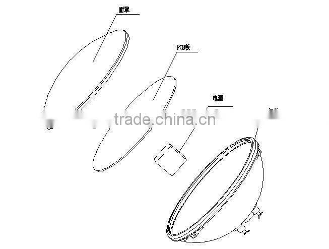 36W 54W RGB/CW/WW wall mounted led swimming pool lights