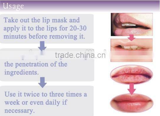 Smooth Ultimate Lip Plump Collagen Mask OEM/ODM Natural Lip Collagen Treatment Masks