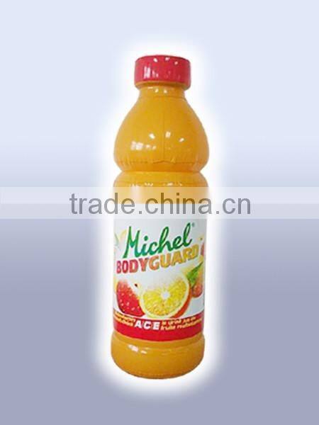 2016 Best Selling Custom Logo Printed Giant Inflatable Bottle