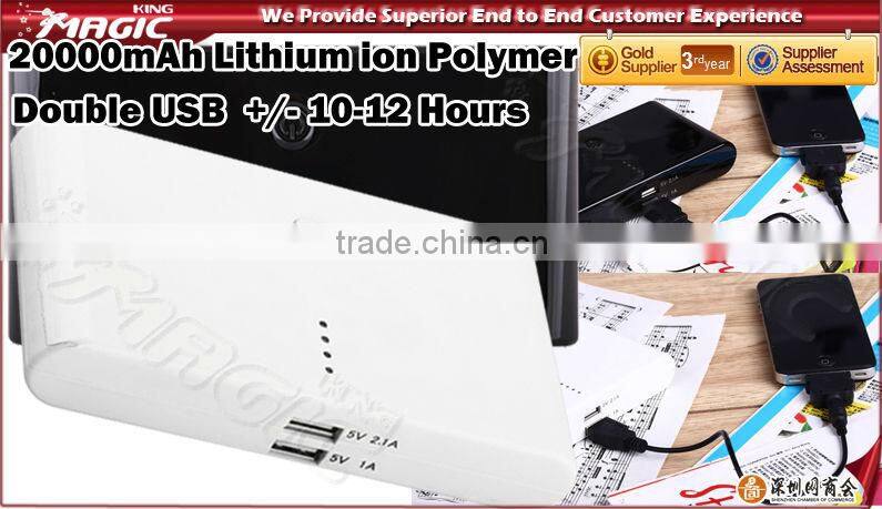 Hot long march mobile output double usb power bank
