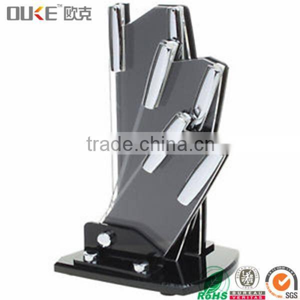 new prooduct hot sell customiozed Acrylic Knife Block
