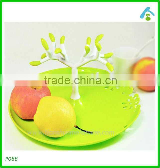 purple plastic tray , plastic wedding fruit tray
