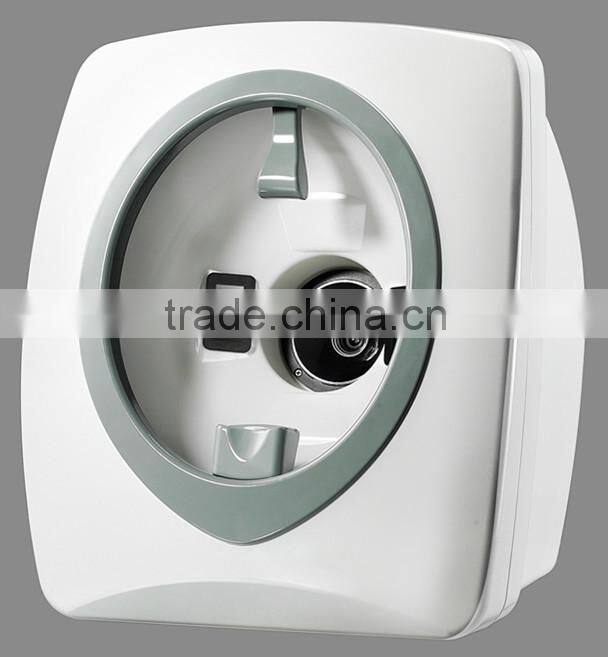 High-definition 3D analyzer skin scanner mirror system