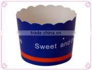 2015 Hot-selling Mechanism Disposable Paper Bakeware Cake Muffin Paper Baking Cup With Food Grade PE Coated Paper