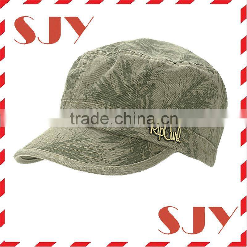 Camo cadet fashion mens military caps