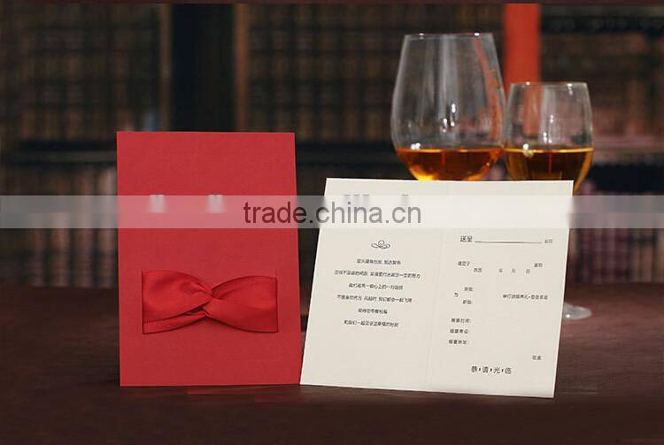 Unique wedding invitation red wedding invitations cards