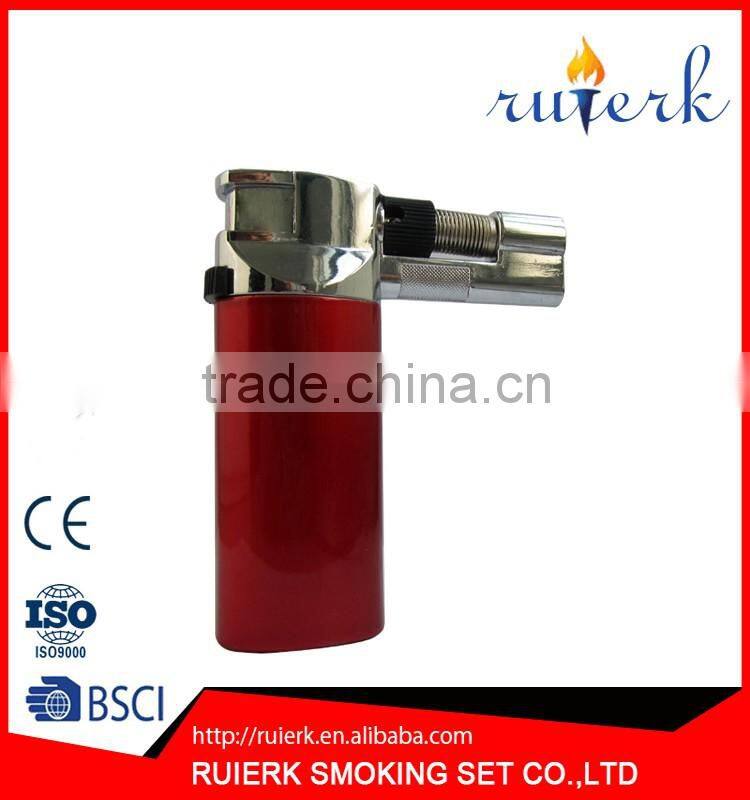 EK-683 Refillable Handy Jet Torch Gun Lighter Adjustable Flame Windproof Jewelry Butane Torch Lighter