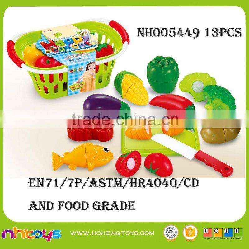 Cuttable fruit and vegetable set cut fruit and vegetable cutting fruit and vegetable