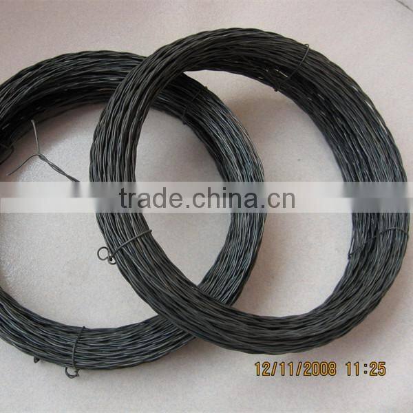 Flexible twisted iron wire