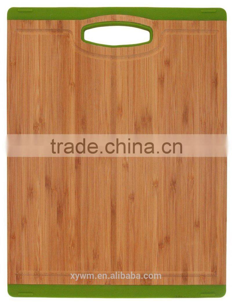 15 inch MoSo Bamboo silicone Colors Cutting Board