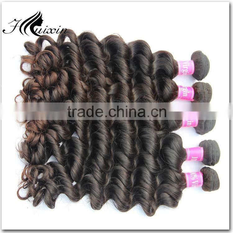 Russian Natural Wave Unprocessed Hair Weft 100% Human Virgin Hair Extensions Natural Wave