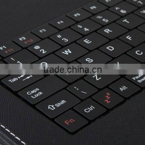 10 inch Tablet case with mic usb port Keyboard Leather Case with mic usb port in good price
