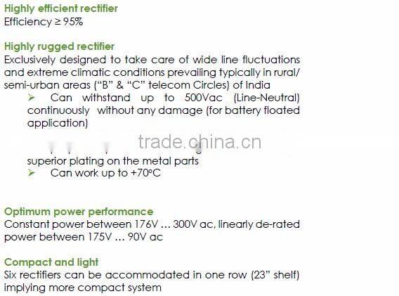 GE Power 48V 3000W Lineage EP3000AC48TEZ Rectifier module
