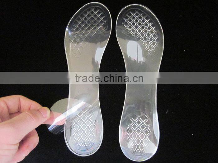 Transparent high heel 3/4 gel insole