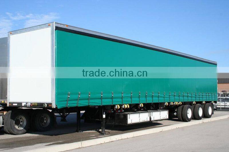 Super Quality Fire Retardant Waterproof Truck Side Curtains Tarpaulin, Durable Printed Container Side Curtain Tarpaulin