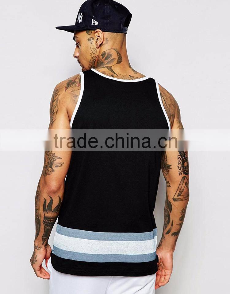 Fashionable Mens Tank Top with Raiders Print