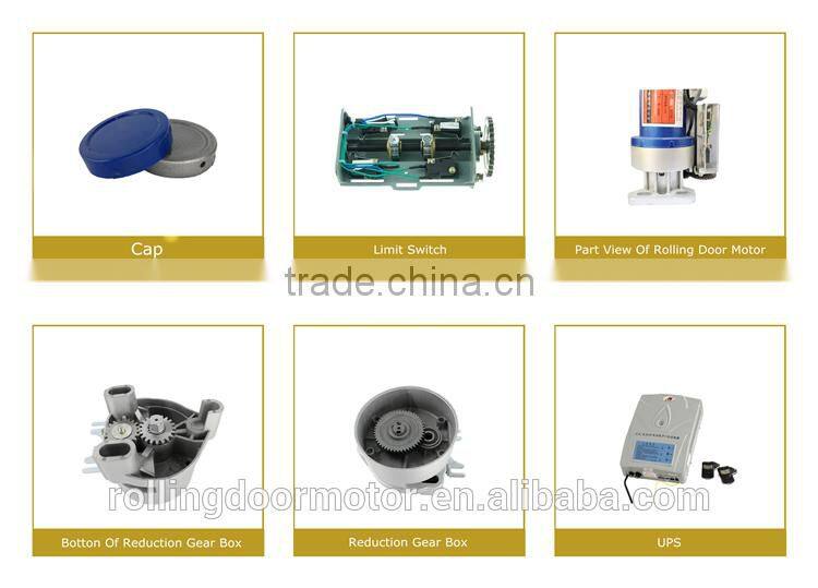 automatic roller side shutter motor with 24V UPS