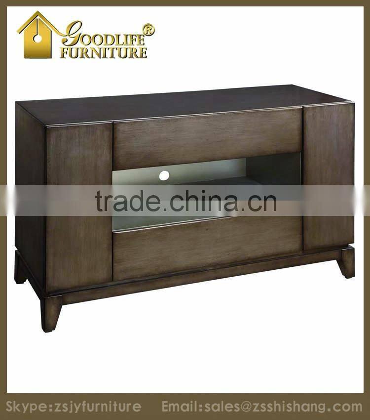 High Quality Antique Style Wood TV Stand for Living Room Furniture