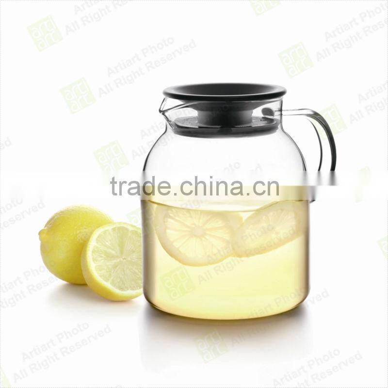 2016 Original design new product cute glass teapot