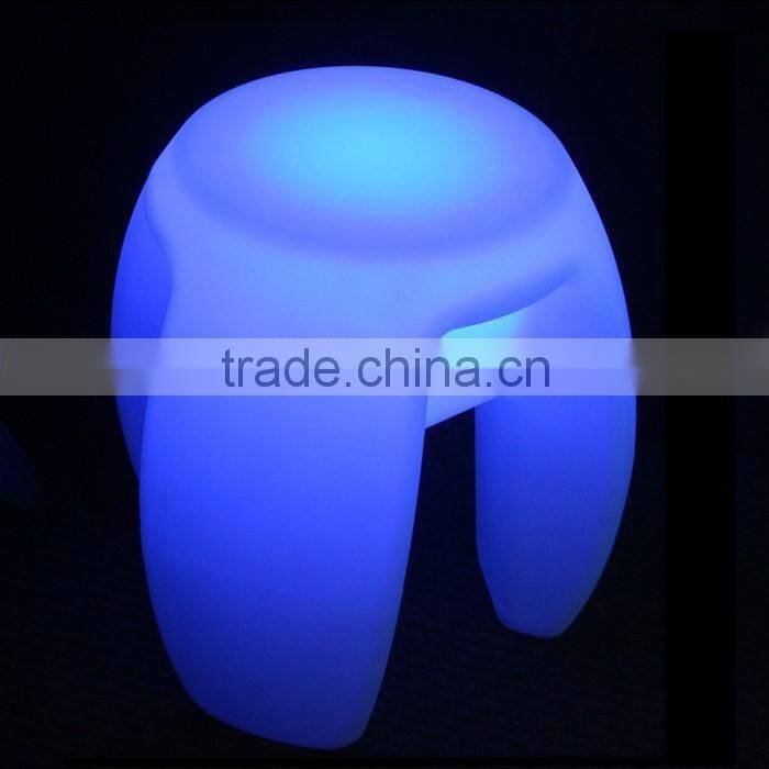 Unique LED colour changing bar stool/Rechargeable Decorative Led Bar Chair Led Bar Furniture