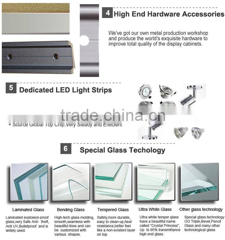hot sale free design cosmetic display stand