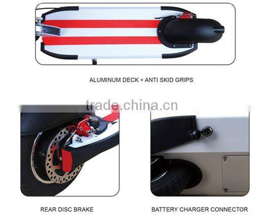 2016 Newest 10 inches 2 wheel foldable hot sale mini electric scooter on E-bay