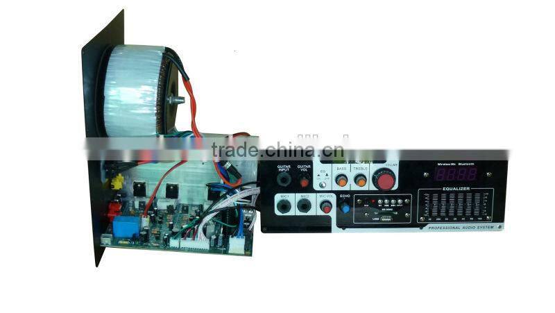 Speaker power amplifier board SKD solution for professional audio Speaker 10" Speaker real power 60-100W