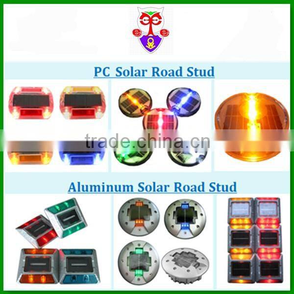 high strengh reflective road stud, blue reflector road stud