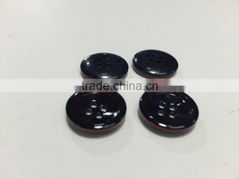 panel veneer resin buttons for garments accessory
