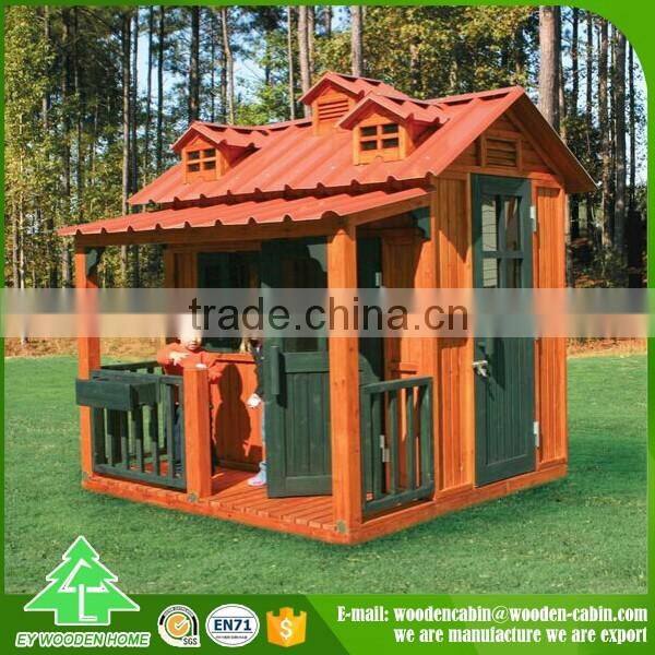 New Promotion Good quality wood outdoor play house From China