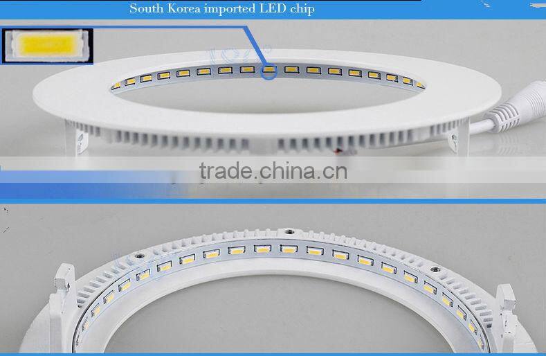 SMD3014/2835 smt led panel display square panel, 2015 new structure led panel