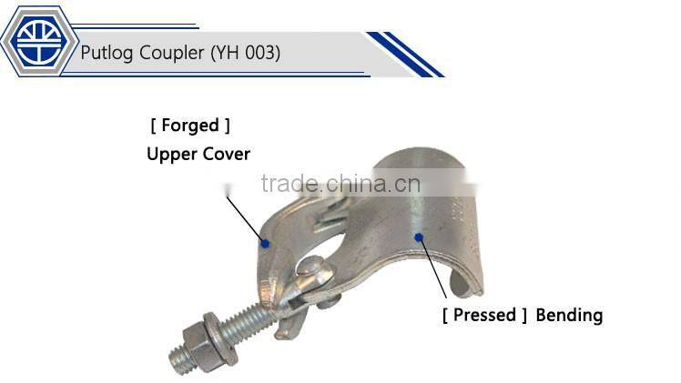 Q235 Drop Forged & Pressed Putlog Clamp