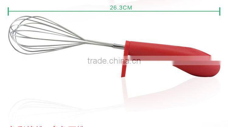 Fashion Eco-friendly Stainless steel with pp handle Kitchen Accessoriess Holder/Bottle Opener/egg Whisk 4PCS Dinnerware Set